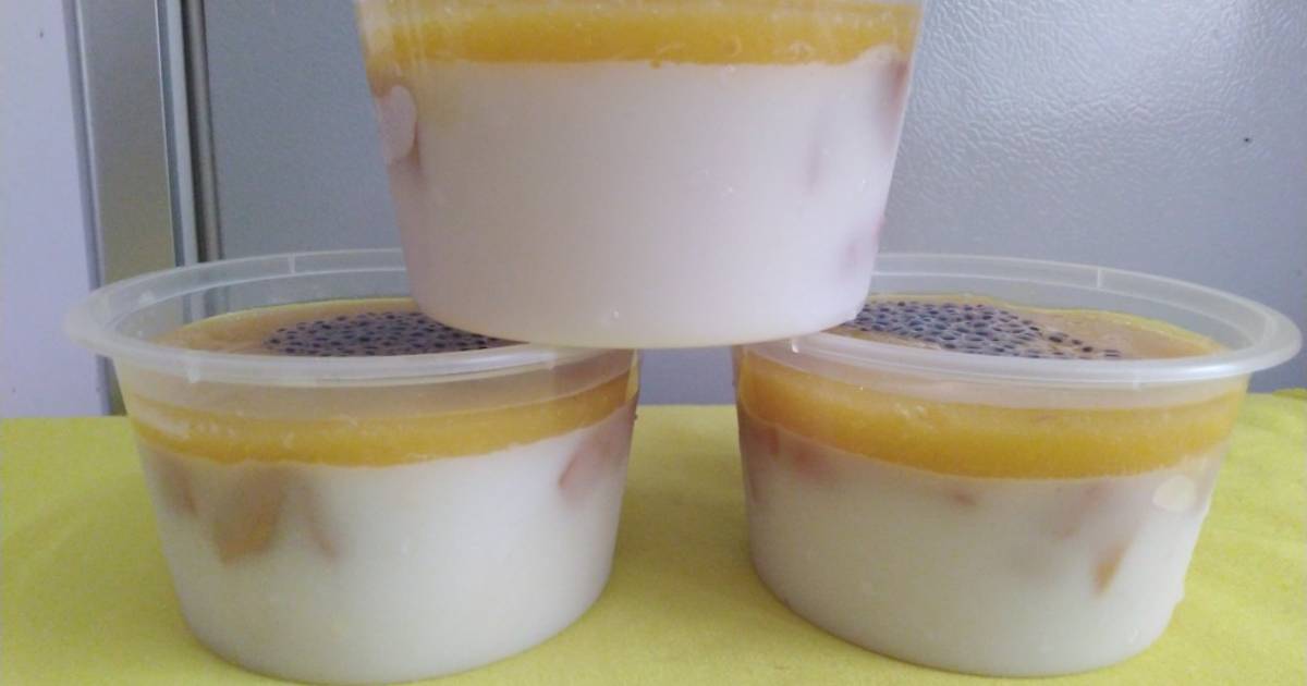 293 resep  puding  susu mangga  enak dan sederhana  Cookpad