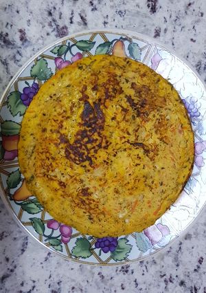 Una foto de Soufflé De Calabacín