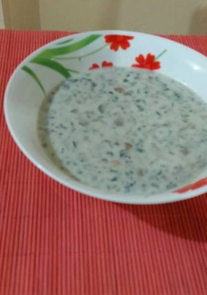 Una foto de Sopa de Champiñones