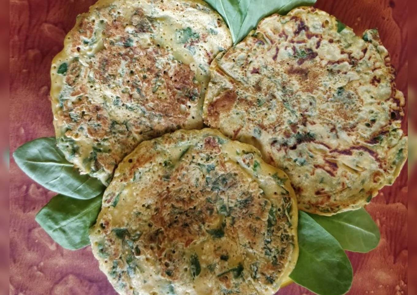 Spinach Pancake