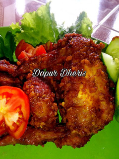 Foto resep Sayap goreng bumbu sate