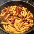 Macarrones con calamar!