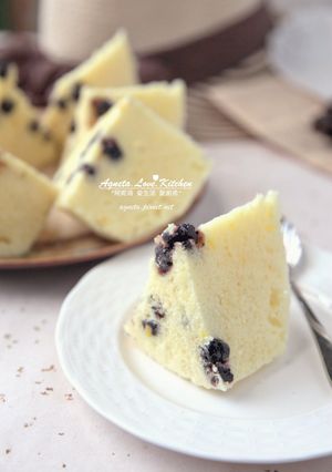 [阿妮塔♥sweet] 免烤箱，藍莓檸檬水蒸蛋糕。 的食譜成品照片