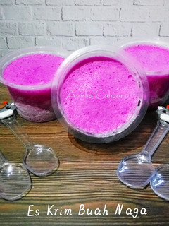 Foto resep Es Krim Buah Naga