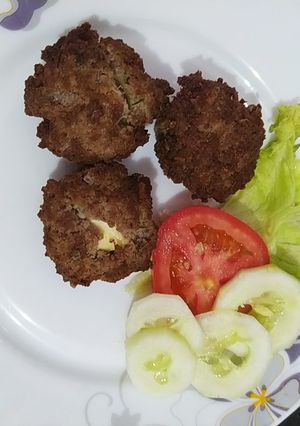 Una foto de Albóndigas de carne con queso costeño 🧀