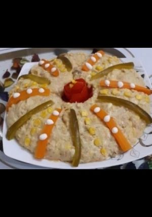 عکسی از دستور سالاد الـویه