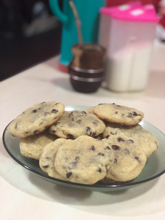 Una foto de Galletas con chips de chocolate!