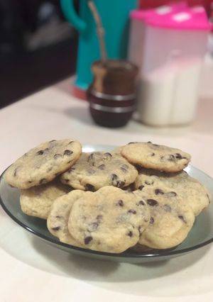 Una foto de Galletas con chips de chocolate!