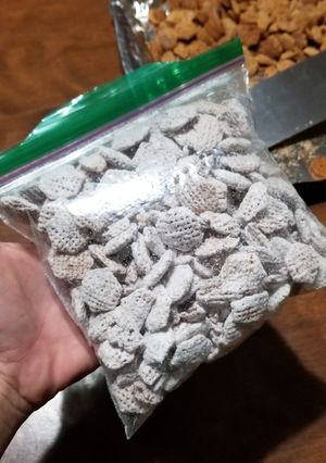 A picture of "Puppy Chow" Snack Mix.