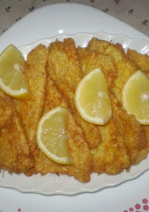 Una foto de Bacalao rebozado