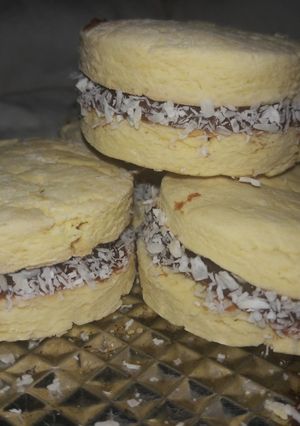 Una foto de Alfajores de maicena