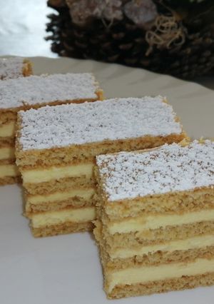Mézes krémes recept fotója