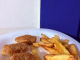 Riquísimos y sanos bocaditos de pescado (merluza)