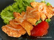 Gambar ayam slice saus bbq