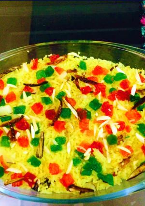 A picture of Zarda Recipe👌.