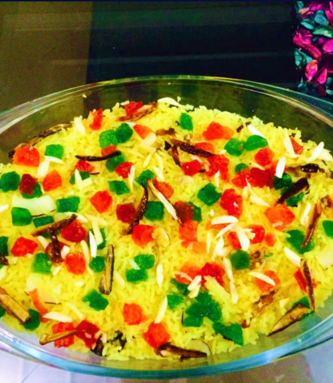 A picture of Zarda Recipe👌.