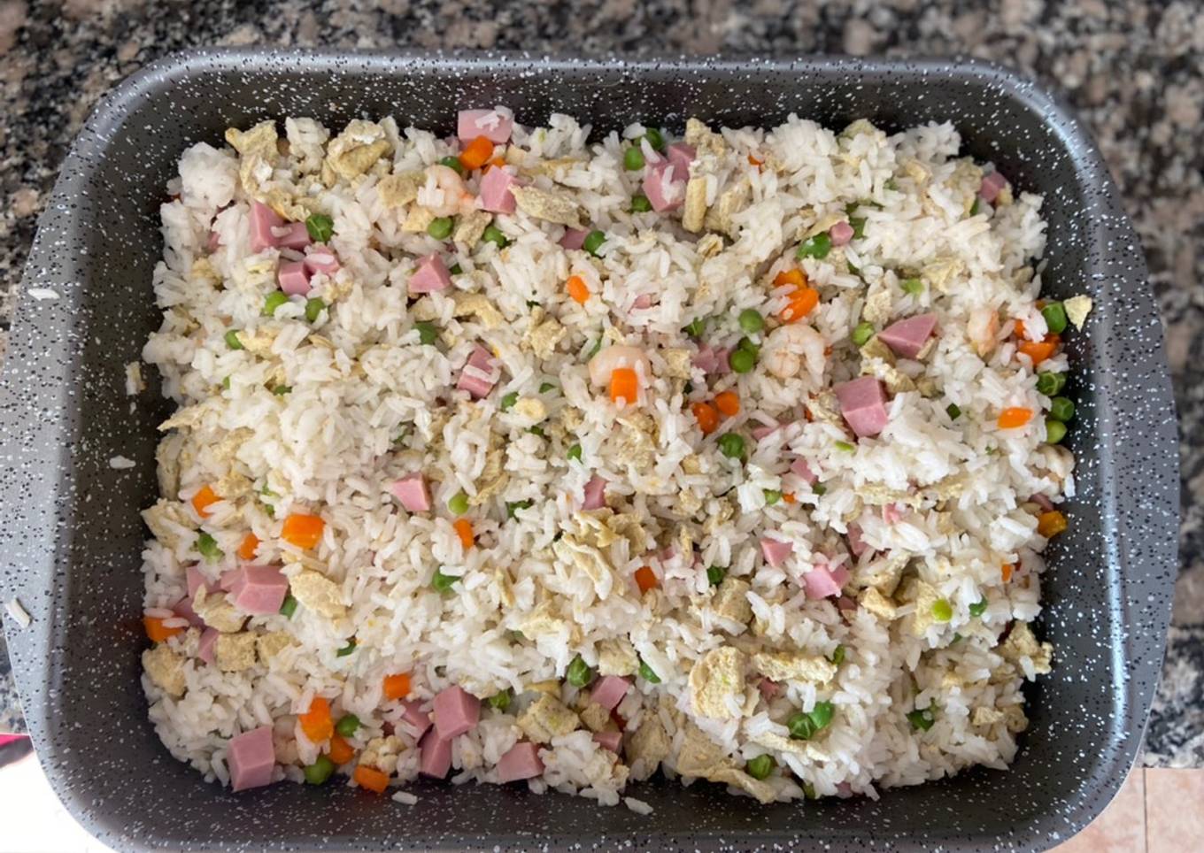 Arroz tres delicias
