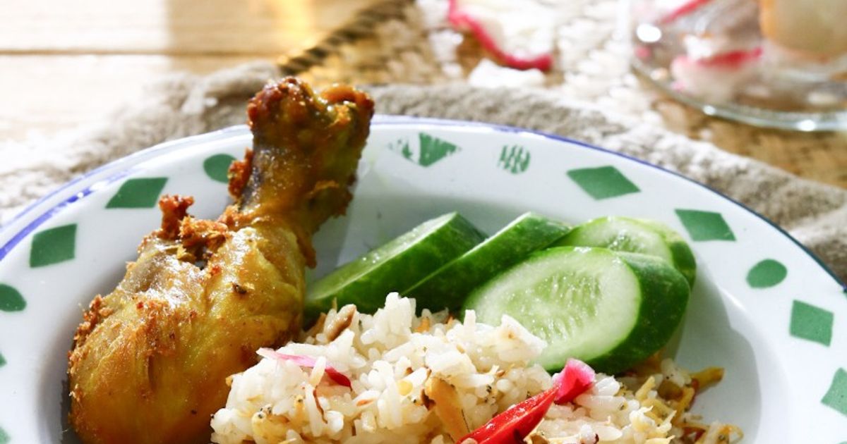 Nasi Liwet Kecombrang (Rice Cooker)