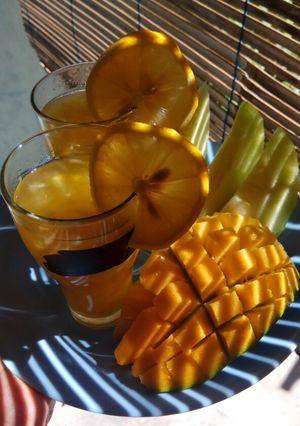 Foto resep Es Serut Mangga, Melon, Lemon
