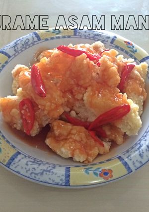 Foto resep Gurame asam manis 