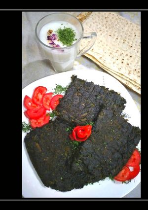 عکسی از دستور سبزی کوکو ساده
