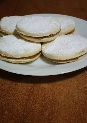 Una foto de Alfajores de maicena