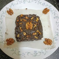 A picture of Sinfully Gooey Chocolate Walnut Fudge.