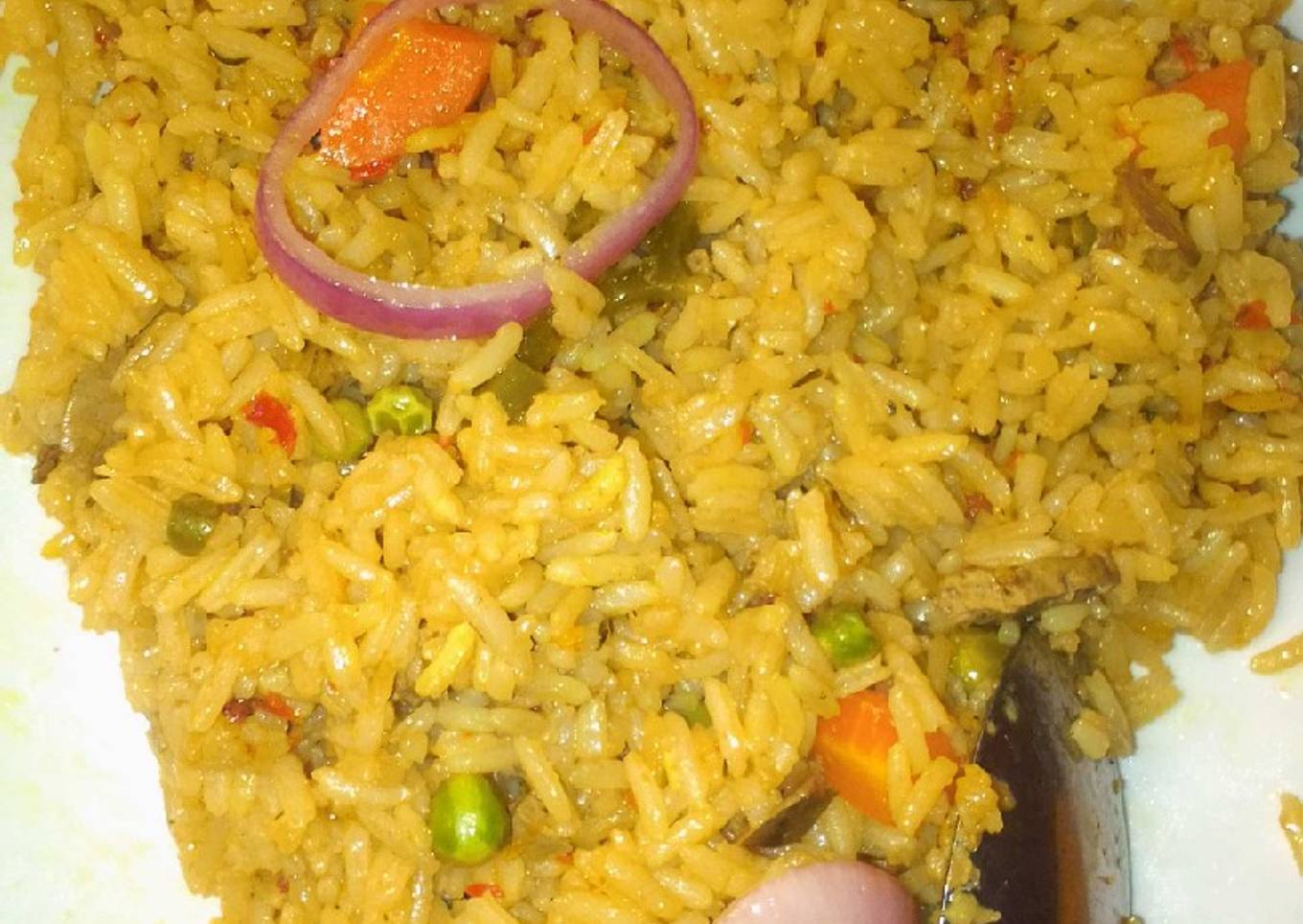 Kidney jollof rice