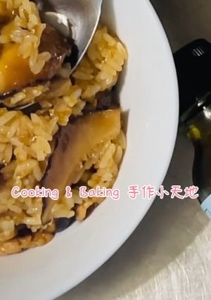 油飯「只愛長糯米油飯，先蒸再拌」 的食譜成品照片