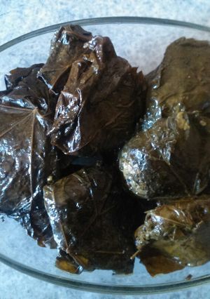 عکسی از دستور دلمه جان ترش وشیرین