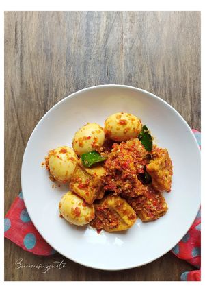 Foto resep Tahu Telur Bumbu Bali