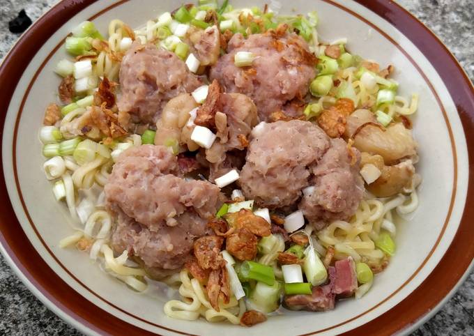 Resep Bakso Sapi Kenyal Oleh Anisatur Raehan Cookpad