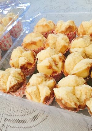 Foto resep Bolu kukus merekah