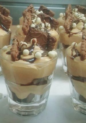 Una foto de Chocotorta en vaso
