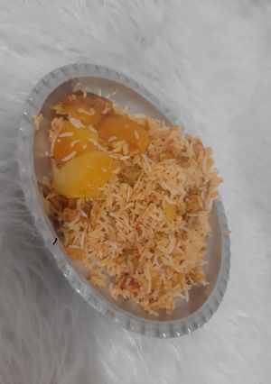 عکسی از دستور پلو مخلوط مرغ و سبزیجات