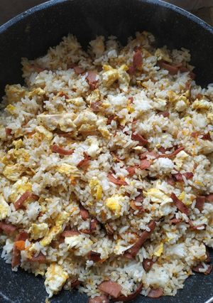 Foto resep Nasi goreng smoked beef harum mewangi