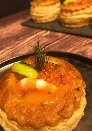 A picture of Seafood Vol-au-Vent.
