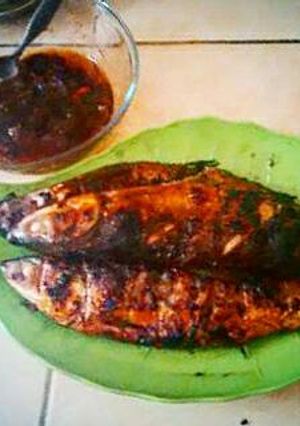 Foto resep Ikan Bandeng Bakar Asam Manis