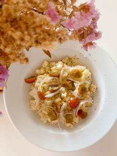 Una foto de Ensalada de coliflor