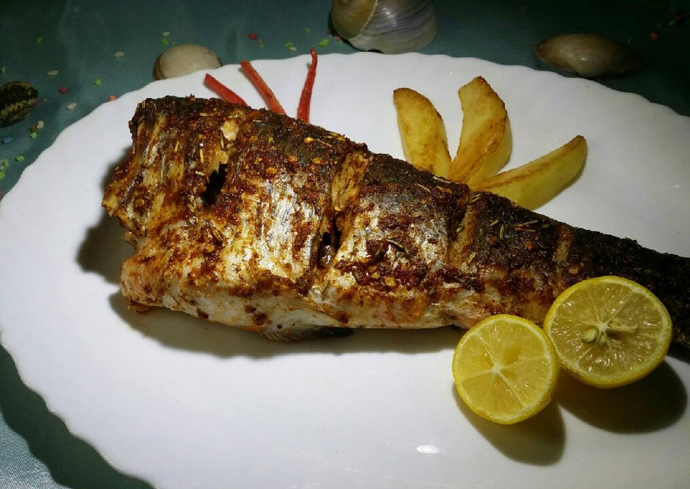 Spicy bake fish