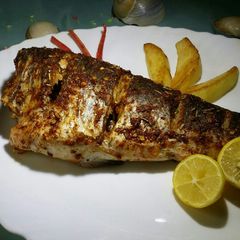 Spicy bake fish A picture of Spicy bake fish.