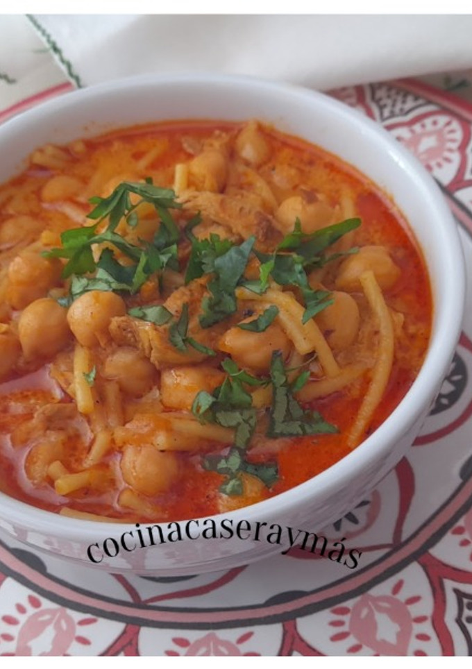 Una foto de Sopa harira