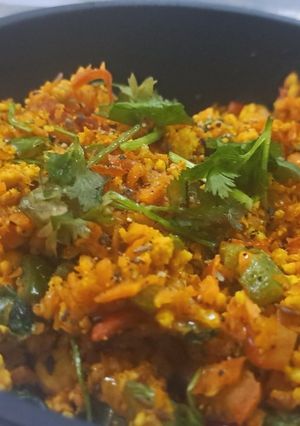 A picture of Paneer Bhurji.