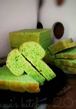 Foto resep Roti tawar pandan