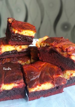 Foto resep Red Velvet Brownis
