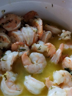 A picture of Shrimp Scampi.