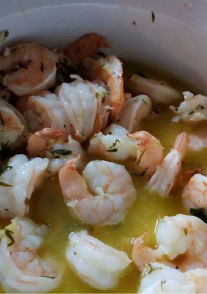 A picture of Shrimp Scampi.