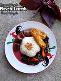 Bayam Merah Masak Lemak Khas Malaysia