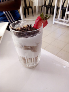 A picture of Saw dust Pudding.