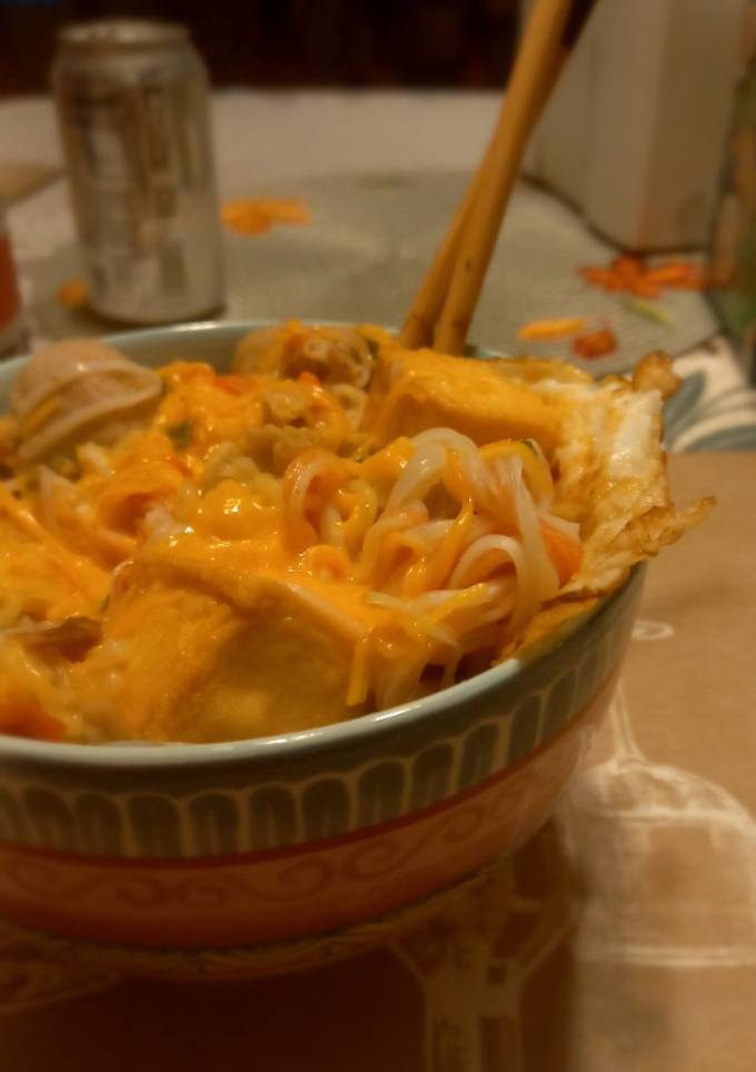 Рамен 🍜 за корейськими мотивами 🇰🇷